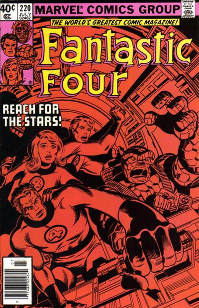Fantastic Four, Vol. 1 ... And the Lights Went Out All Over the World! |  Issue#220B | Year:1980 | Series: Fantastic Four | Pub: Marvel Comics | Newsstand Edition