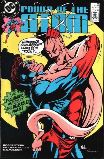 Power of the Atom Skin Game |  Issue#14A | Year:1989 | Series:  | Pub: DC Comics | Direct Edition