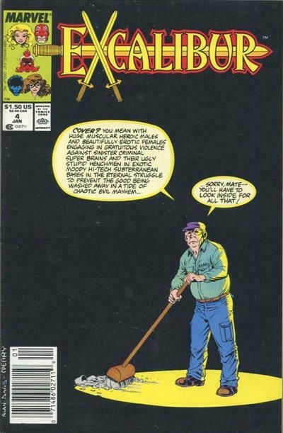 Excalibur, Vol. 1 Still Crazy After All These Years |  Issue#4B | Year:1989 | Series: Excalibur | Pub: Marvel Comics |