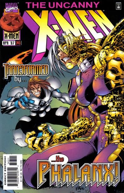 Uncanny X-Men, Vol. 1 Where No X-Man Has Gone Before! |  Issue#343A | Year:1997 | Series: X-Men | Pub: Marvel Comics | Direct Edition