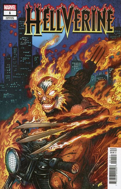 Hellverine, Vol. 1  |  Issue#1E | Year:2024 | Series:  | Pub: Marvel Comics | Kevin Eastman Variant