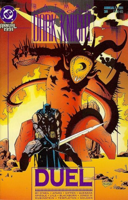Batman: Legends of The Dark Knight Annual Duel |  Issue#1A | Year:1991 | Series:  | Pub: DC Comics | Direct Edition