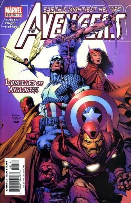 The Avengers, Vol. 3 Lionheart Of Avalon, Part 4 |  Issue#80A | Year:2004 | Series: Avengers | Pub: Marvel Comics | Direct Edition