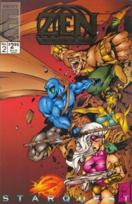 Zen Intergalactic Ninja: Starquest Starquest |  Issue#2 | Year:1994 | Series:  | Pub: Entity Comics |