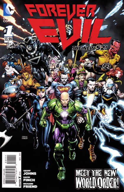 Forever Evil Forever Evil - Nightfall |  Issue#1A | Year:2013 | Series:  | Pub: DC Comics | David Finch Regular Cover