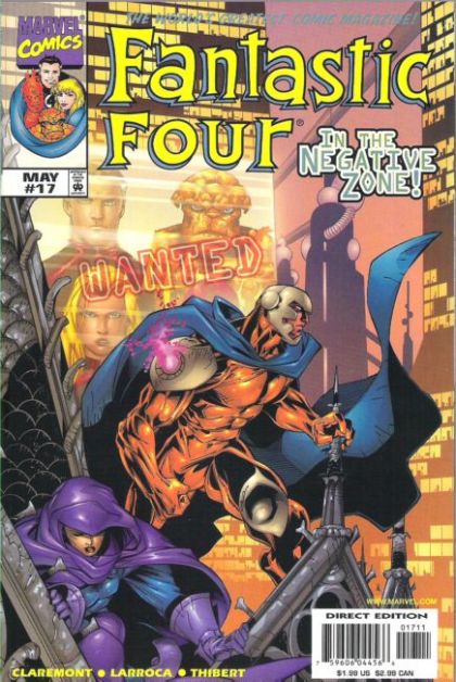 Fantastic Four, Vol. 3 Shadow City's Most Wanted! |  Issue#17A | Year:1999 | Series: Fantastic Four | Pub: Marvel Comics |