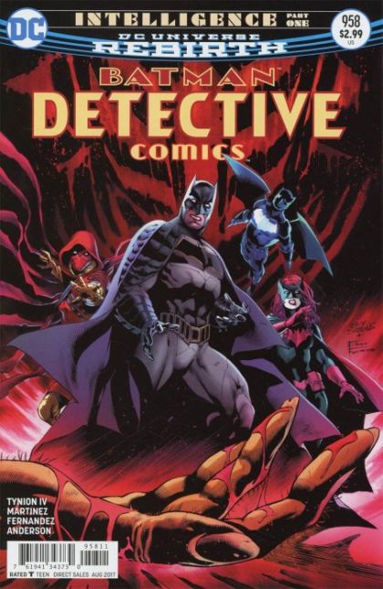 Detective Comics, Vol. 3 Intelligence, Part 1: Ex Machina |  Issue#958A | Year:2017 | Series: Batman | Pub: DC Comics | Eddy Barrows Regular