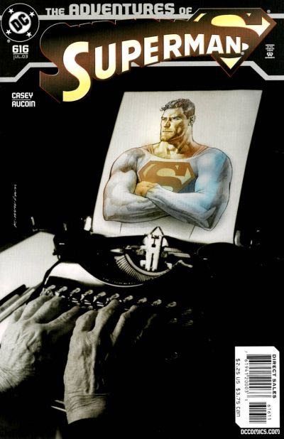 The Adventures of Superman Three Camera Shoot |  Issue#616A | Year:2003 | Series: Superman | Pub: DC Comics | Direct Edition