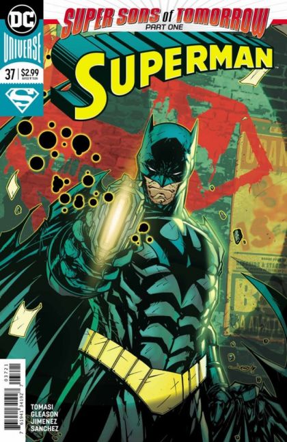 Superman, Vol. 4 Super Sons of Tomorrow - Super Sons of Tomorrow, Part 1: Dark Of The Son |  Issue#37B | Year:2017 | Series: Superman | Pub: DC Comics | Jonboy Meyers Variant