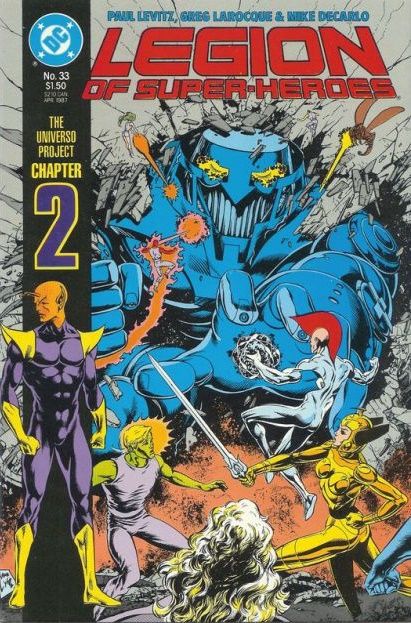 Legion of Super-Heroes, Vol. 3 The Universo Project, Chapter 2: Forgotten Planet |  Issue#33 | Year:1987 | Series: Legion of Super-Heroes | Pub: DC Comics |