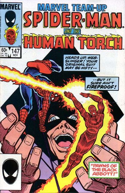 Marvel Team-Up, Vol. 1 Spider-Man And The Human Torch: A Debt Repaid... |  Issue#147A | Year:1984 | Series: Marvel Team-Up | Pub: Marvel Comics | Direct Edition