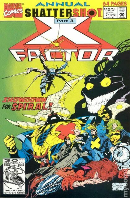 X-Factor, Vol. 1 Annual Shattershot - Part 3: The Historians of Tales Come |  Issue#7A | Year:1992 | Series: X-Factor | Pub: Marvel Comics | Direct Edition