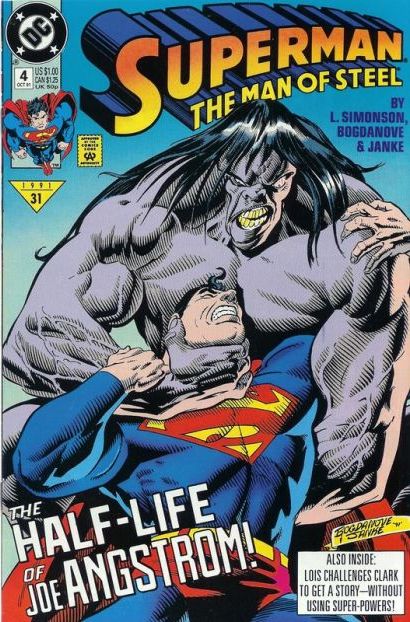 Superman: The Man of Steel Idle Hands |  Issue#4A | Year:1991 | Series: Superman | Pub: DC Comics | Direct Edition