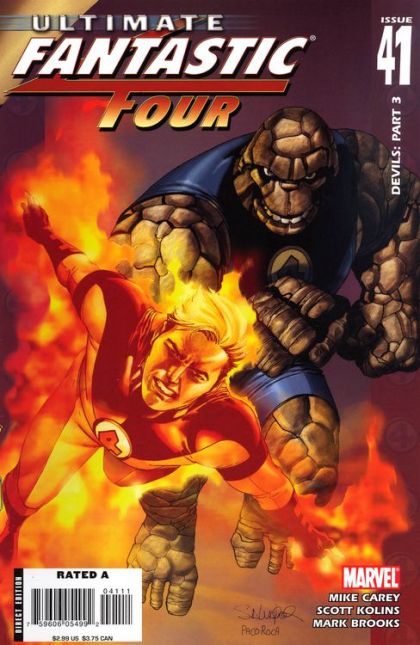 Ultimate Fantastic Four Devils |  Issue#41 | Year:2007 | Series: Fantastic Four | Pub: Marvel Comics | Salvador Larroca Regular