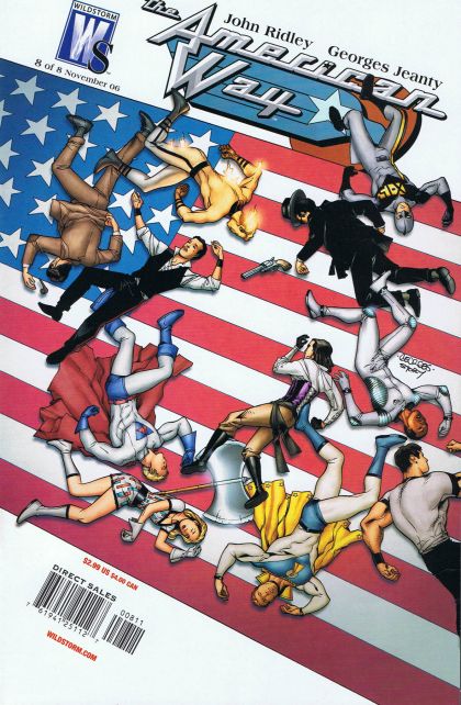 American Way Where do we go from here? |  Issue#8 | Year:2006 | Series:  | Pub: DC Comics |