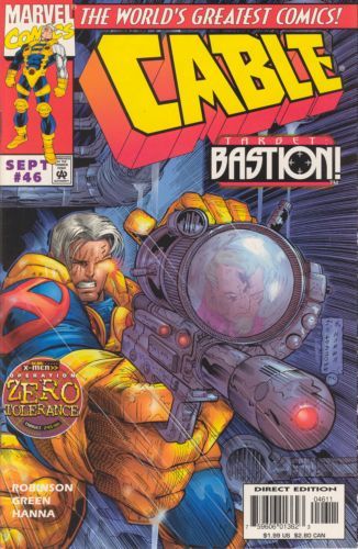 Cable, Vol. 1 Operation: Zero Tolerance - Moving Target, Part 2: Siege |  Issue#46A | Year:1997 | Series:  | Pub: Marvel Comics | Direct Edition