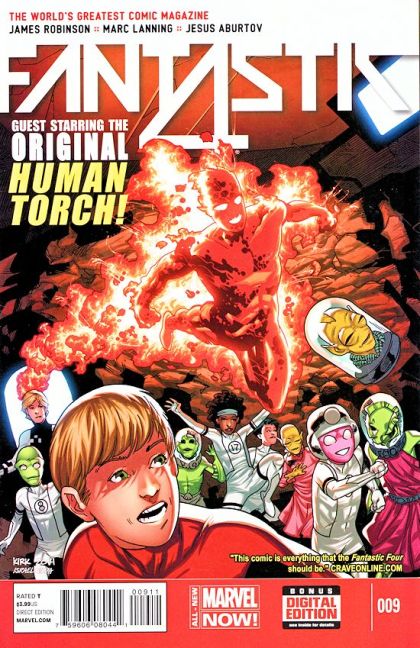 Fantastic Four, Vol. 5 East of Eden, Part One |  Issue#9 | Year:2014 | Series: Fantastic Four | Pub: Marvel Comics |
