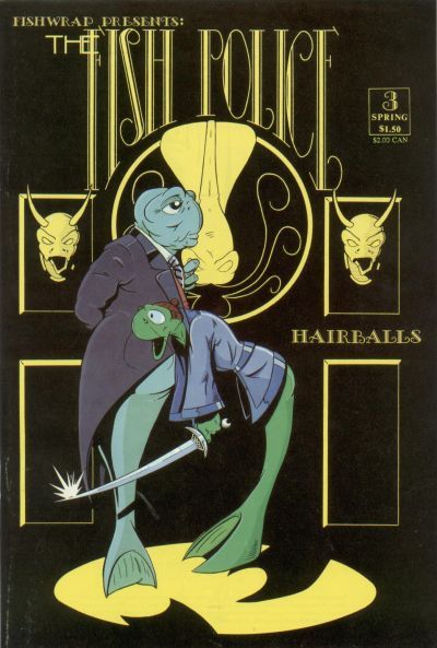 Fish Police, Vol. 1  |  Issue#3 | Year:1986 | Series:  | Pub: Fishwrap Productions |