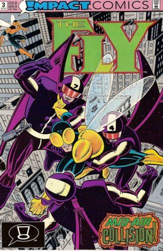 The Fly (Impact Comics) Metal Heads |  Issue#3A | Year:1991 | Series:  | Pub: DC Comics | Direct Edition