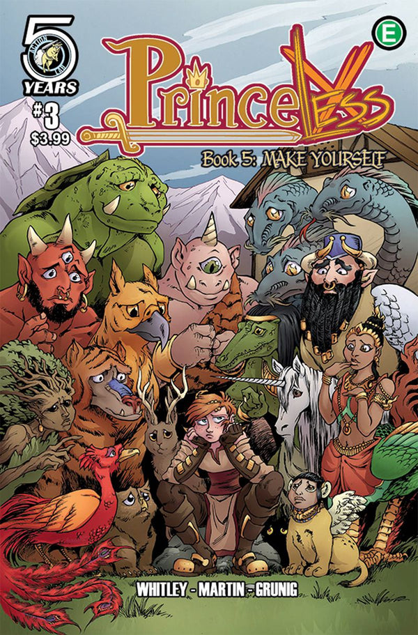 Princeless Make Yourself 10 Painfully Awkward Conversations |  Issue#3A | Year:2016 | Series:  | Pub: Action Lab Comics |