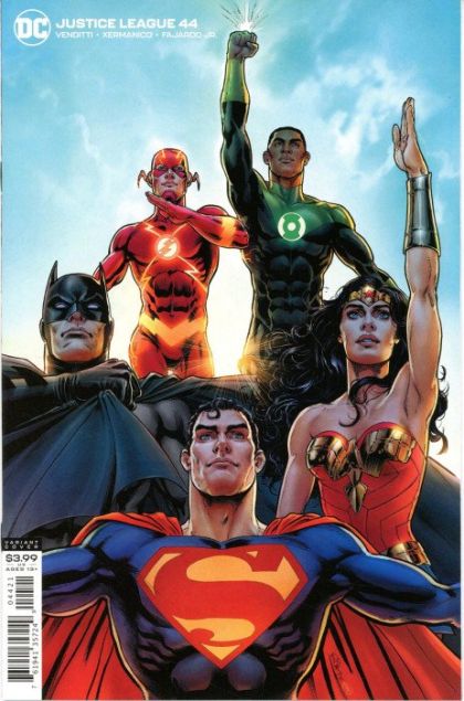 Justice League, Vol. 3 Cold War, Part 1 |  Issue#44B | Year:2020 | Series: Justice League | Pub: DC Comics | Nicola Scott Variant