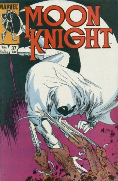 Moon Knight, Vol. 1 Red Sins; Crawley |  Issue#37 | Year:1984 | Series: Moon Knight | Pub: Marvel Comics |