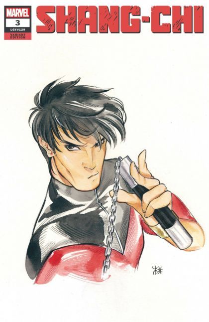 Shang-Chi, Vol. 2 Shang-Chi Vs. The Marvel Universe, Part 3 |  Issue#3E | Year:2021 | Series:  | Pub: Marvel Comics | Variant Peach Momoko Marvel Anime Cover