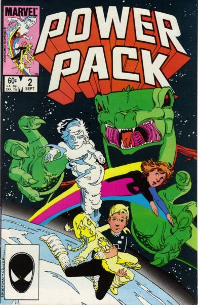Power Pack, Vol. 1 Butter Fingers |  Issue#2A | Year:1984 | Series: Power Pack | Pub: Marvel Comics |