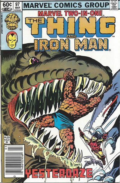 Marvel Two-In-One, Vol. 1 Yesterdaze! |  Issue#97B | Year:1983 | Series: Marvel Two-In-One | Pub: Marvel Comics |