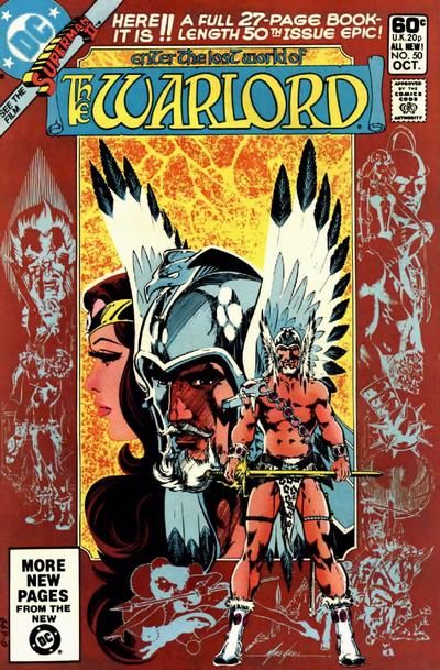 Warlord, Vol. 1 ...By Fire And Ice |  Issue#50A | Year:1981 | Series: Warlord | Pub: DC Comics | Direct Edition