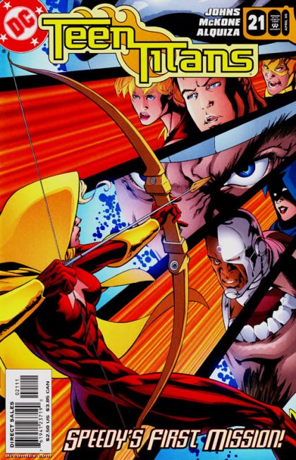 Teen Titans, Vol. 3 Lights Out, Part One: The New Kid |  Issue#21A | Year:2005 | Series: Teen Titans | Pub: DC Comics | Direct Edition