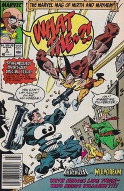 What The..? Wake Up and Shoot the Coffee |  Issue#5B | Year:1989 | Series:  | Pub: Marvel Comics |
