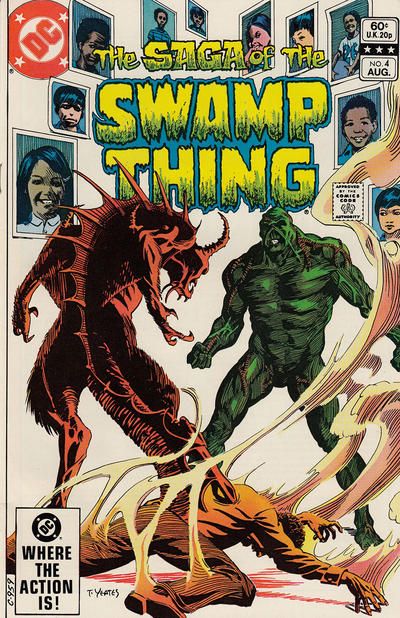 Swamp Thing, Vol. 2 In The White Room / Hospital Of Fear |  Issue#4A | Year:1982 | Series: Swamp Thing | Pub: DC Comics |