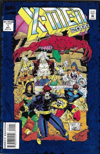 X-Men 2099 The Gathering |  Issue#1A | Year:1993 | Series: X-Men | Pub: Marvel Comics | Direct Edition