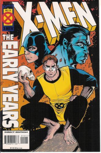X-Men: The Early Years Prisoners of the Mysterious Master Mold! |  Issue#15A | Year:1995 | Series: X-Men | Pub: Marvel Comics | Direct Edition
