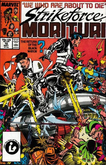 Strikeforce: Morituri Cats |  Issue#10 | Year:1987 | Series: Strikeforce: Morituri | Pub: Marvel Comics |