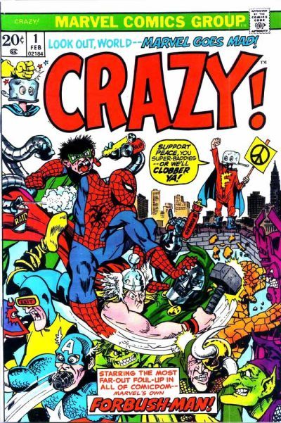Crazy, Vol. 2  |  Issue#1A | Year:1973 | Series:  | Pub: Marvel Comics |