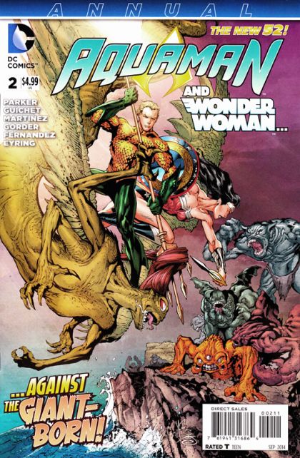 Aquaman, Vol. 7 Annual Born of Giants |  Issue#2 | Year:2014 | Series: Aquaman | Pub: DC Comics |