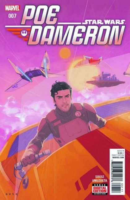 Poe Dameron The Gathering Storm |  Issue#7A | Year:2016 | Series: Star Wars | Pub: Marvel Comics | Regular Phil Noto Cover