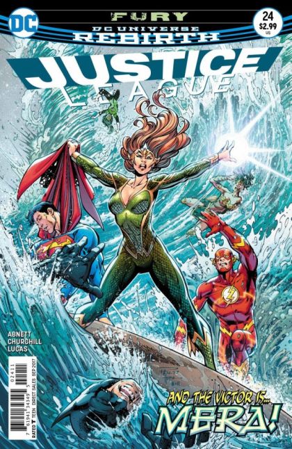 Justice League, Vol. 2 Fury |  Issue#24A | Year:2017 | Series: Justice League | Pub: DC Comics | Regular Paul Pelletier & Sandra Hope Cover
