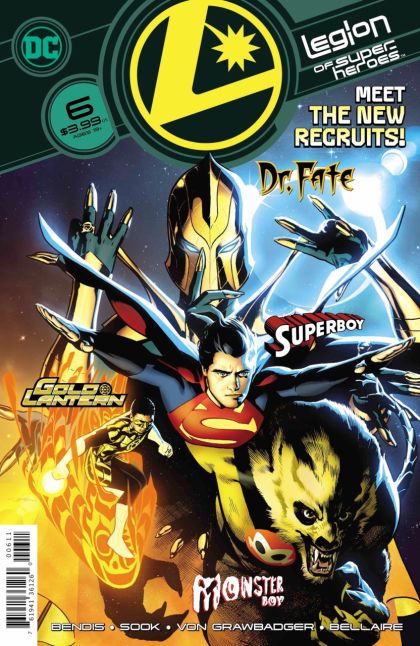 Legion of Super-Heroes, Vol. 8  |  Issue#6A | Year:2020 | Series: Legion of Super-Heroes | Pub: DC Comics | Regular Ryan Sook Cover