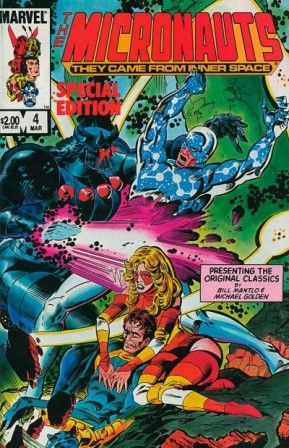 Micronauts Special Edition The Coming of Captain Universe |  Issue#4 | Year:1984 | Series: Micronauts | Pub: Marvel Comics |