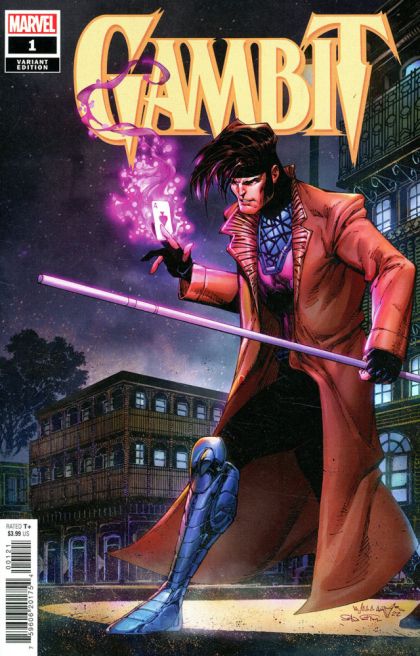 Gambit, Vol. 6  |  Issue#1B | Year:2022 | Series:  | Pub: Marvel Comics | Scott Williams Cover