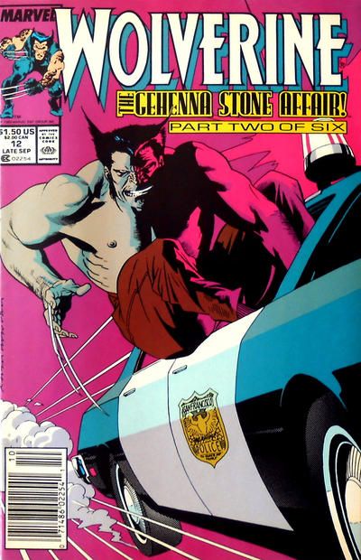 Wolverine, Vol. 2 The Gehenna Stone Affair, Part 2 |  Issue#12B | Year:1989 | Series: Wolverine | Pub: Marvel Comics |