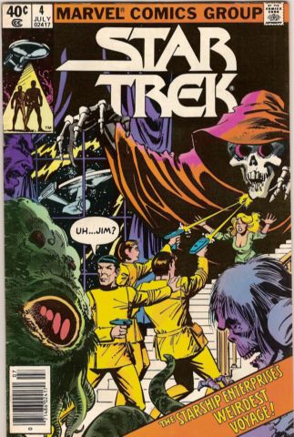 Star Trek (Marvel Comics 1980) The Haunting of Thallus |  Issue#4B | Year:1980 | Series: Star Trek | Pub: Marvel Comics |