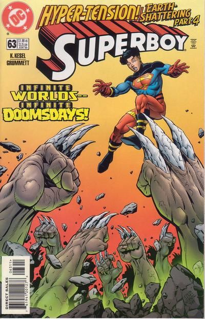 Superboy, Vol. 3 Hyper-Tension!, Part Four: For Every World - - A Doomsday! |  Issue