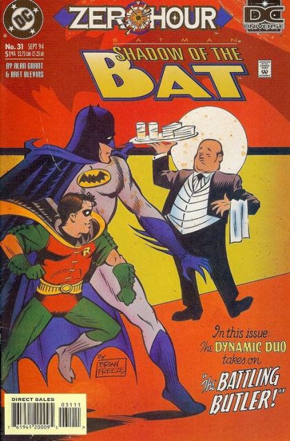 Batman: Shadow of the Bat Zero Hour - The Battling Butler! |  Issue#31A | Year:1994 | Series: Batman | Pub: DC Comics |