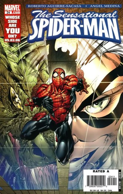 The Sensational Spider-Man, Vol. 2 Feral |  Issue#24 | Year:2006 | Series: Spider-Man | Pub: Marvel Comics | Angel Medina Regular