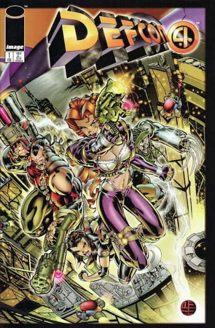 Defcon 4  |  Issue#1A | Year:1996 | Series:  | Pub: Image Comics | Mat Broome Regular Cover