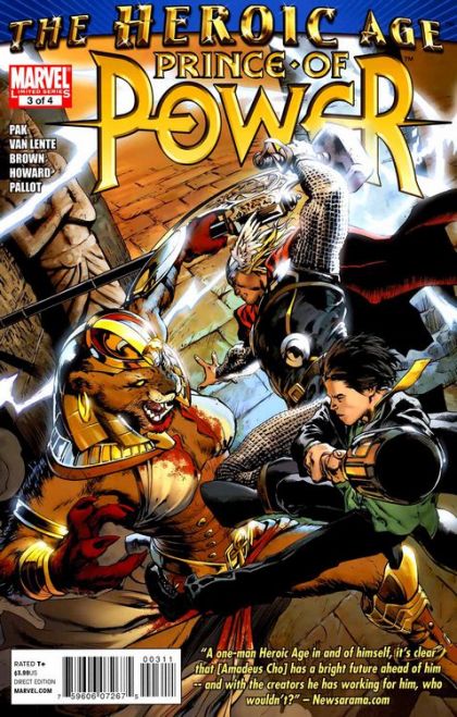 Prince of Power The Heroic Age - Our Lady of Slaughter |  Issue#3 | Year:2010 | Series:  | Pub: Marvel Comics |